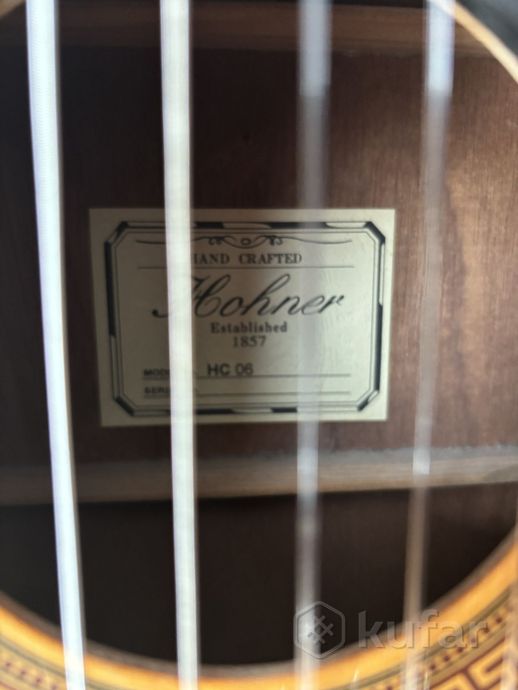 Гитара классическая Hohner HC-06 — фото 3