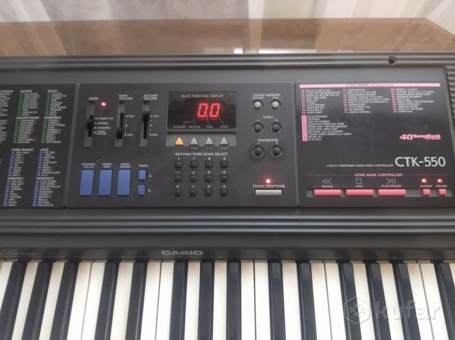 Синтезатор Casio СТК 550 — фото 3