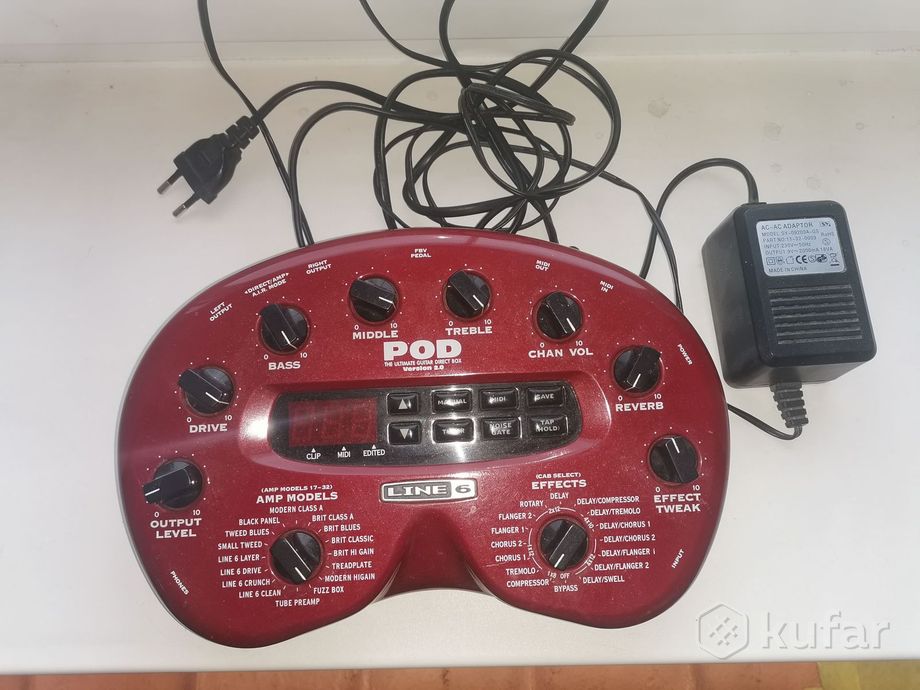 Line 6 Pod 2.0 процессор эффектов — фото 2