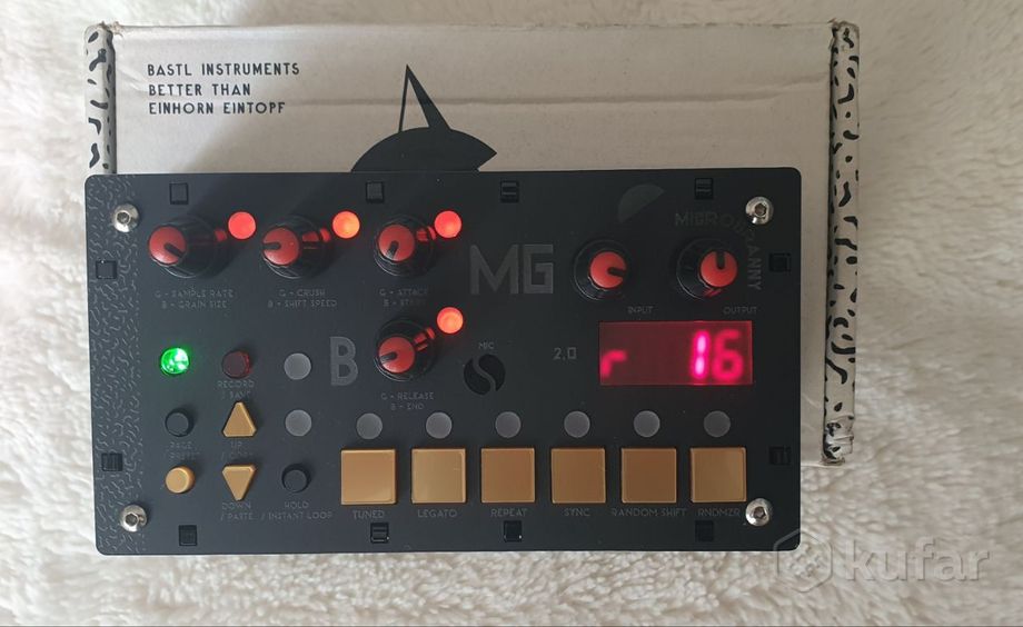 Bastl instruments - MG - гранулярный sampler — фото 1