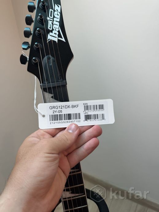 Электрогитара ibanez grg121dx-bkf — фото 3