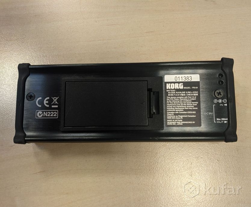 Гитарный тюнер Korg Pitchblack PB-04 — фото 3
