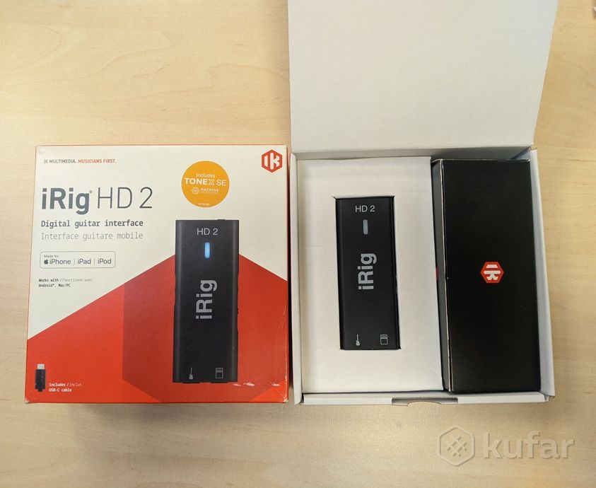 Аудиоинтерфейс (звуковая карта) iRig HD 2 — фото 1