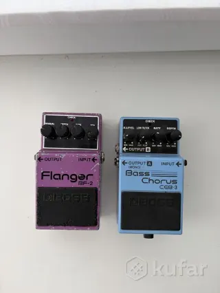 Педали boss, bf-2 Japan, CEB-3 Taiwan