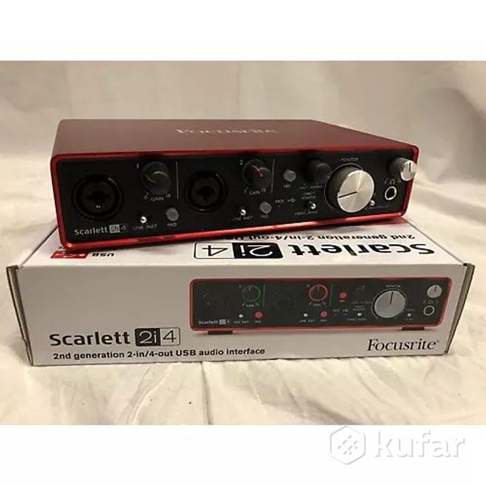 Focusrite Scarlett 2i4 2nd Gen — фото 2