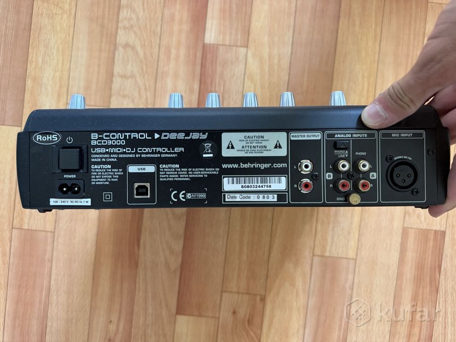 Behringer B-CONTROL DEEJAY BCD3000 — фото 2