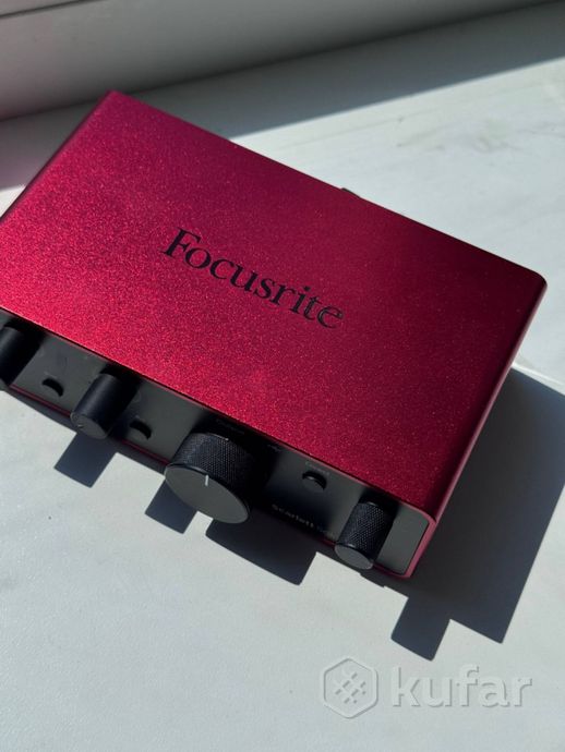 Focusrite scarlet solo 4th gen , cort x100 — фото 1