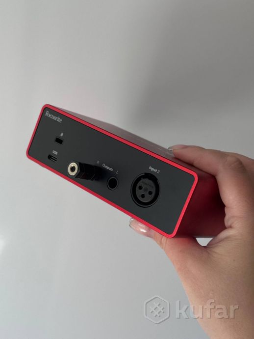 Focusrite scarlet solo 4th gen , cort x100 — фото 2