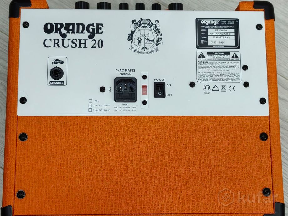 Комбоусилитель Orange Crush 20 — фото 3