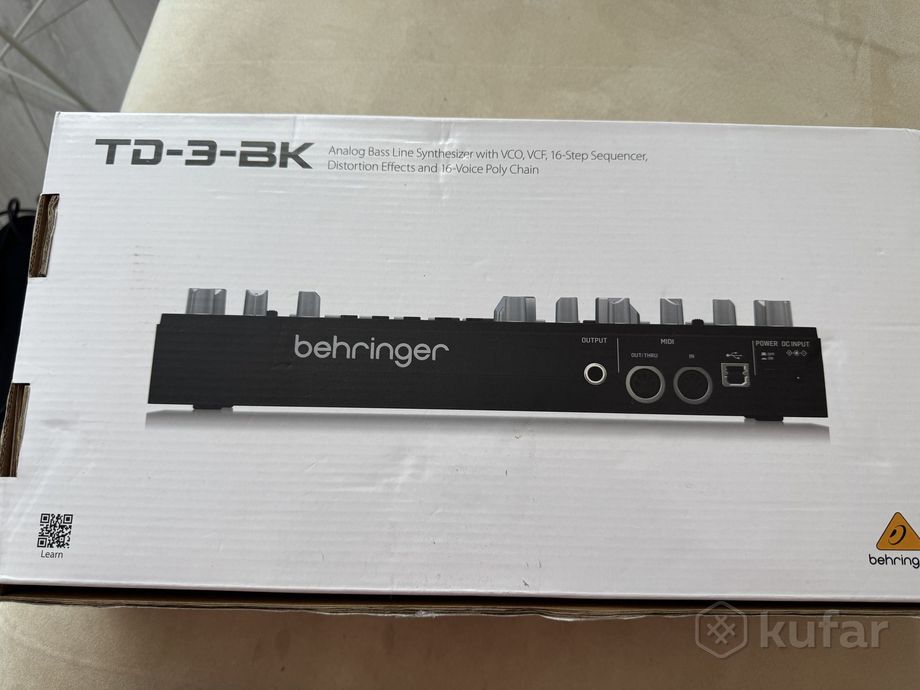 Аналоговый басовый синтезатор Behringer TD-3 — фото 3