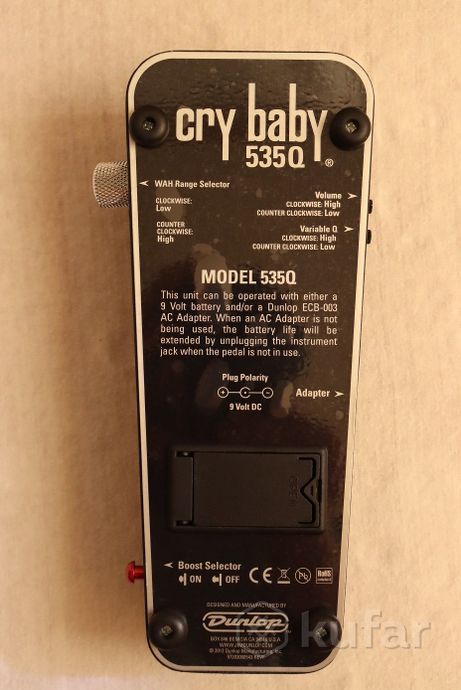 Dunlop Crybaby CB - 535 Q — фото 6