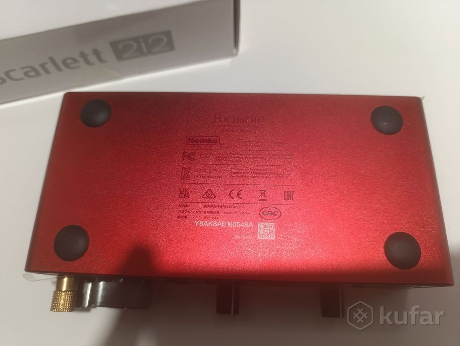 Аудио карта Focusrite Scarlet 2i2 3rd gen — фото 4