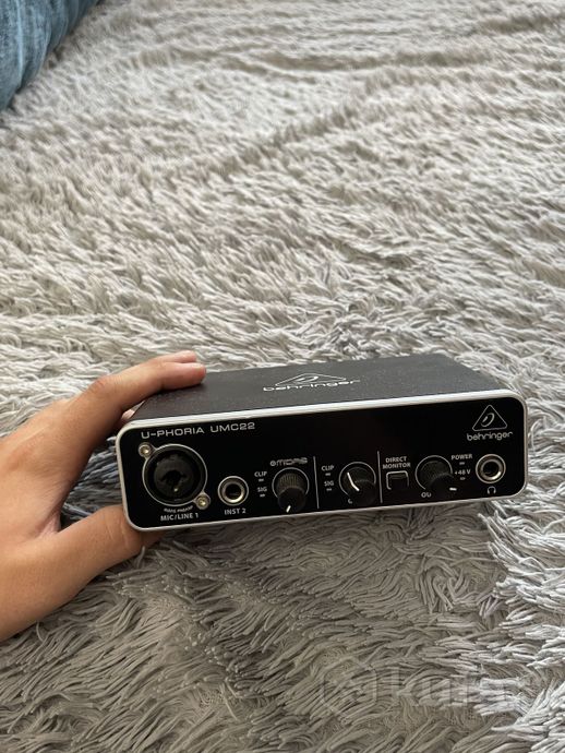 Электрогитара cort x3. Аудиокарта behringer umc22 — фото 5