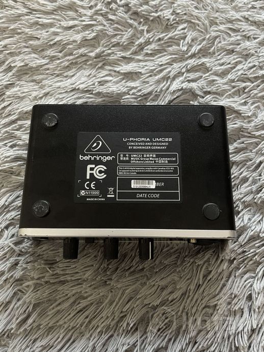 Электрогитара cort x3. Аудиокарта behringer umc22 — фото 6