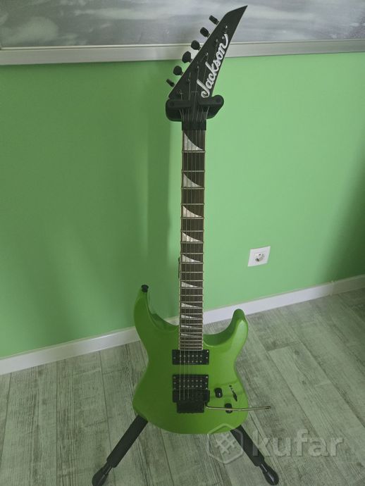 Электрогитара Jackson SLX Slime green — фото 1