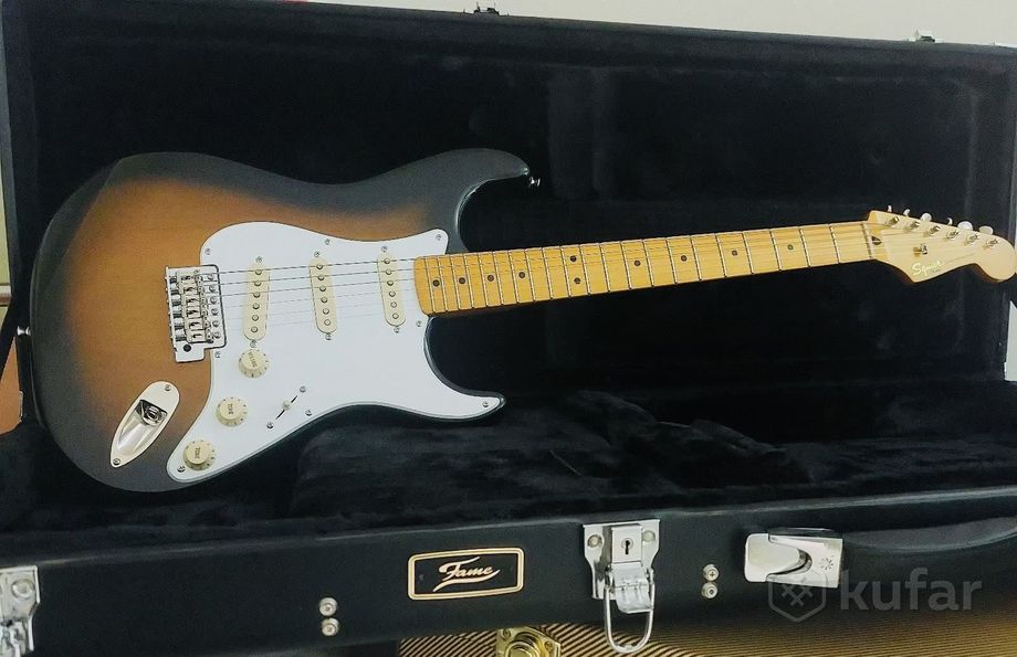 Гитара Fender Stratocaster, 2014, 1-я серия Китай — фото 1