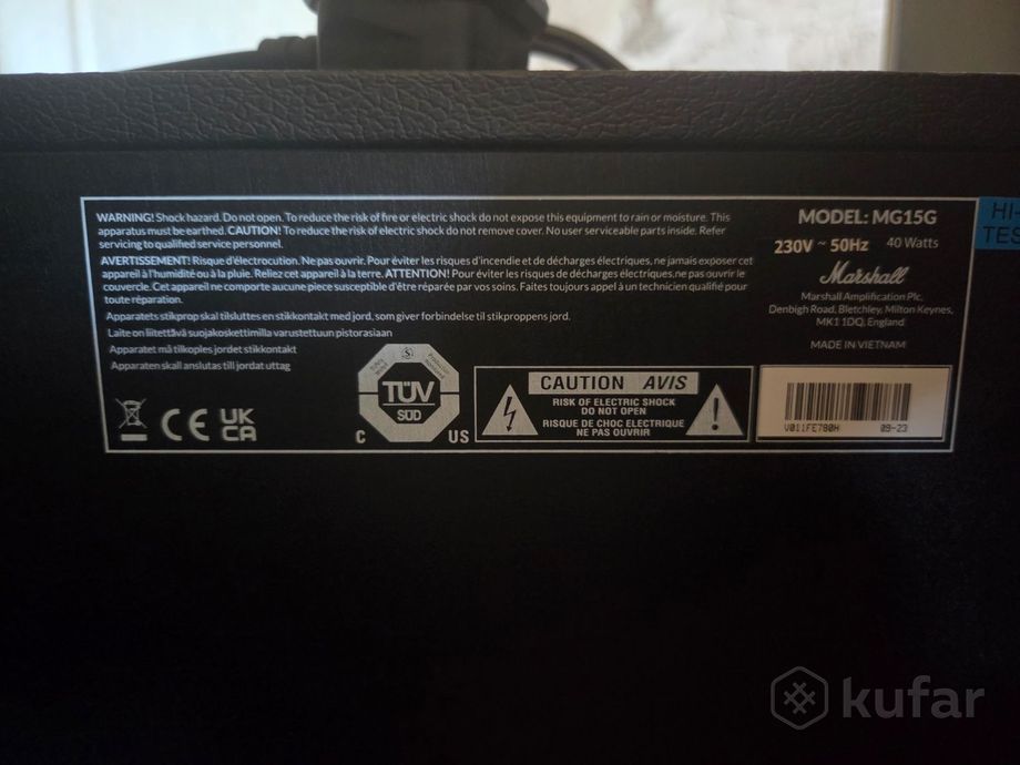 Электрогитара Ibanez GRG121DX-BKF + Marshal MG15G — фото 7