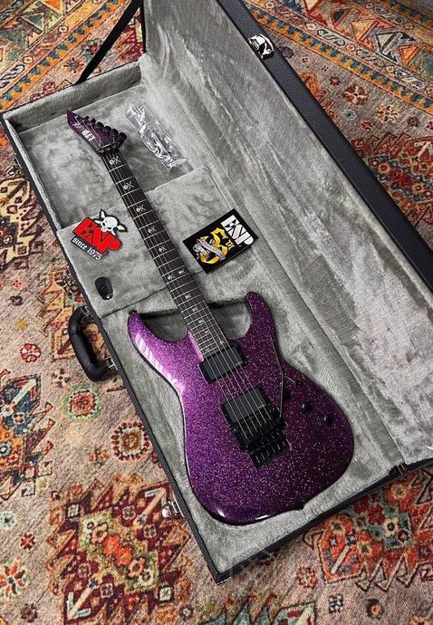 ESP LTD KH-602 Purple Sparkle электрогитара — фото 1