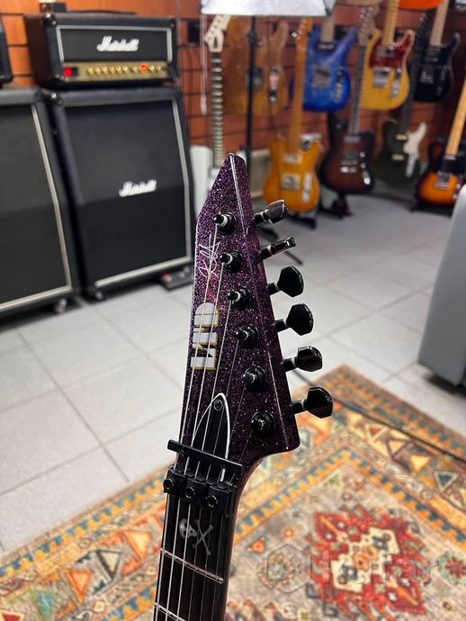 ESP LTD KH-602 Purple Sparkle электрогитара — фото 4