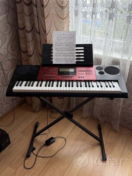 Синтезатор Casio CTK-6250 с подставкой — фото 1