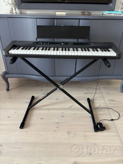 Casio LK-S450 - Синтезатор + стойка Soundking — фото 1