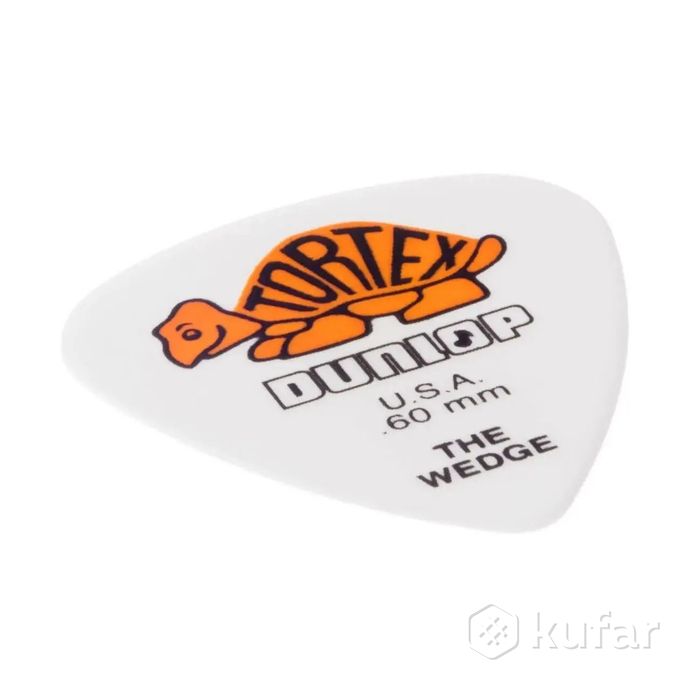 Набор медиаторов Dunlop Tortex The Wedge 0.60 мм — фото 2
