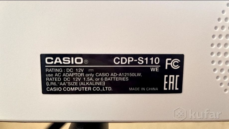 Casio cdp s110 we две недели б/у — фото 3