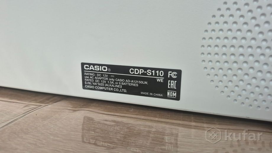 Цифровое пианино Casio CDP-S110 — фото 4