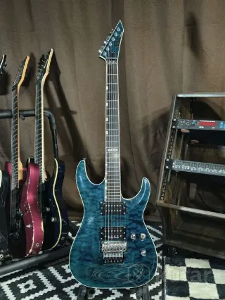 Электрогитара ESP Horizon FR Standard See Thru Blu