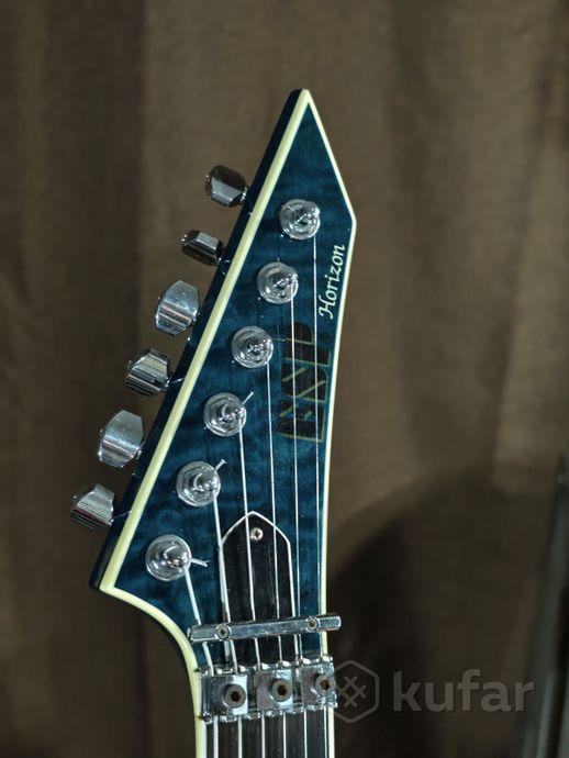 Электрогитара ESP Horizon FR Standard See Thru Blu — фото 4