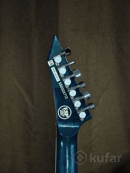 Электрогитара ESP Horizon FR Standard See Thru Blu — фото 5