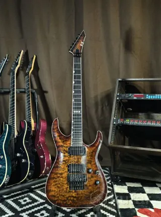 ESP E-II horizon FR-II TigerEye Sunburst 2017