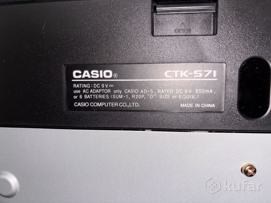 Синтезатор Casio CTK-571 — фото 4