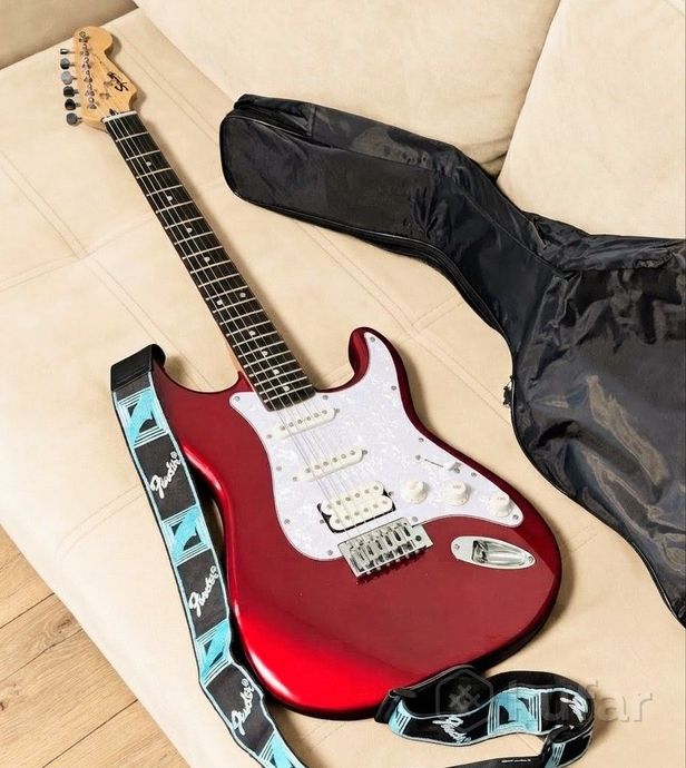 Электрогитара Fender Squier Stratocaster гитара — фото 1