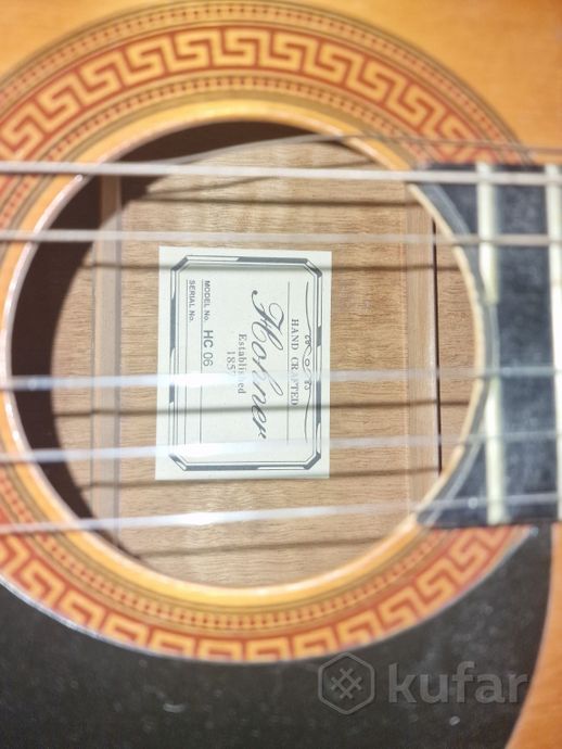 Гитара акустическая hohner hc 06 — фото 3