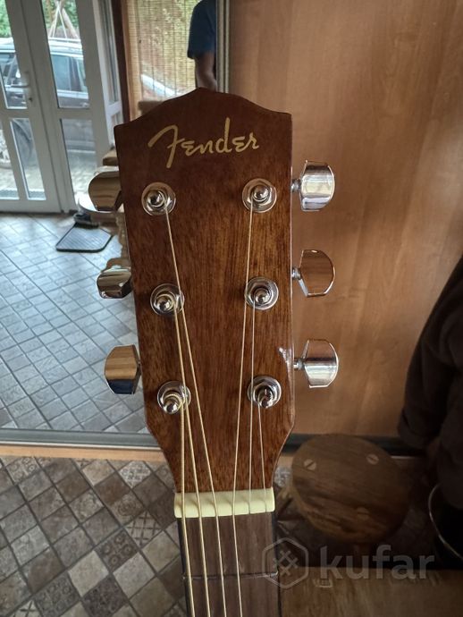 Акустическая гитара Fender CD-60S — фото 4