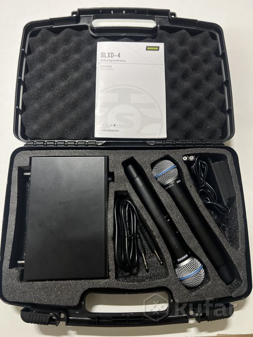 Профессиональный комплект для вокала Shure slxd4 — фото 4