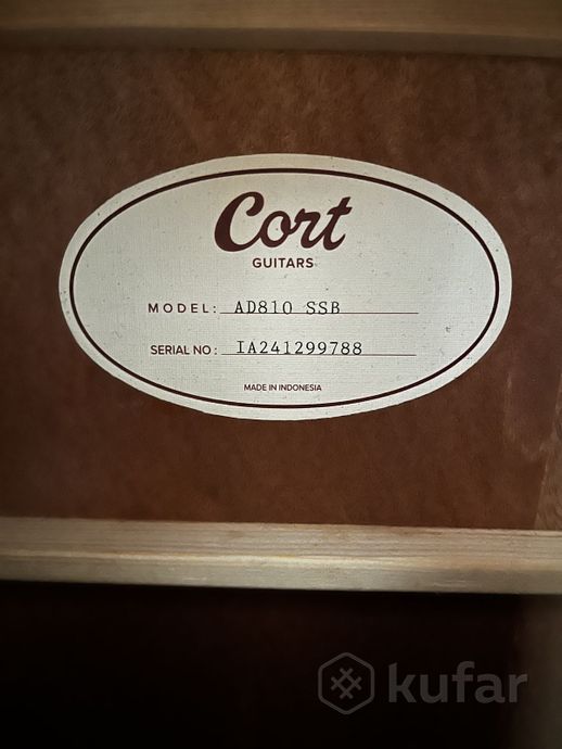 Акустическая гитара Cort — фото 3