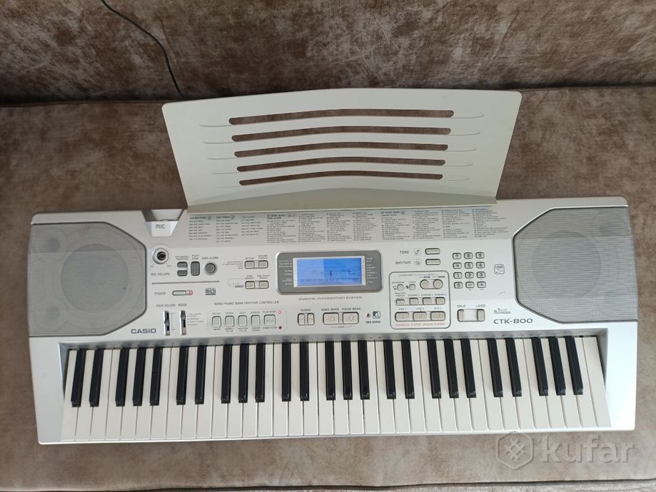 Синтезатор Casio CTK-800 со стойкой (ногами) — фото 1