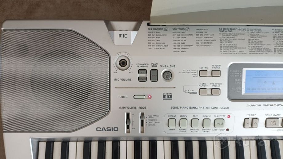 Синтезатор Casio CTK-800 со стойкой (ногами) — фото 3