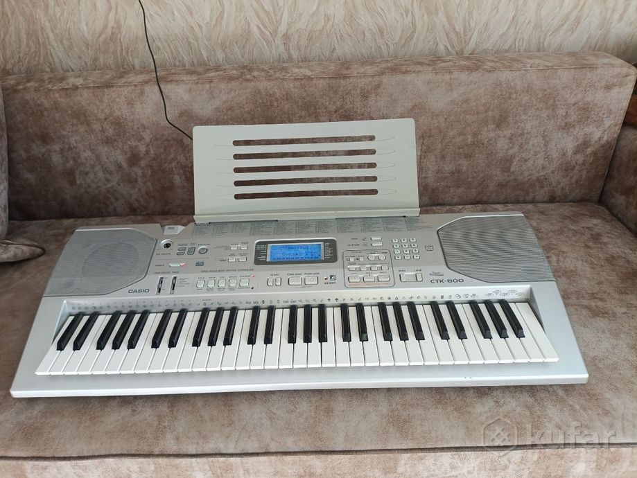 Синтезатор Casio CTK-800 со стойкой (ногами) — фото 5