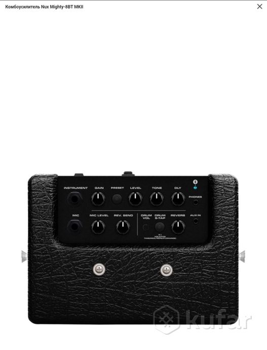 Комбоусилитель Nux Mighty-8BT MKII — фото 3