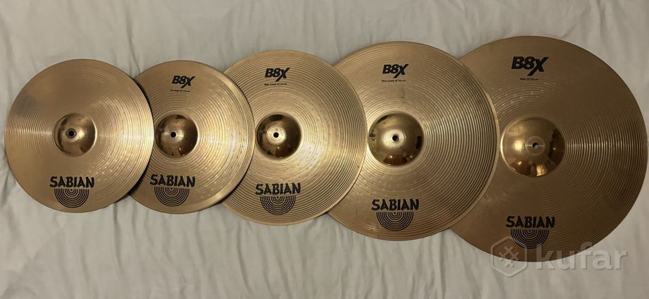 Барабанные тарелки Sabian B8X — фото 1