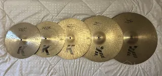 Барабанные тарелки Zildjian K custom dark