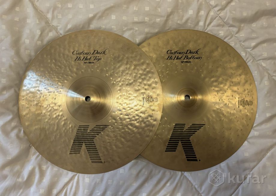 Барабанные тарелки Zildjian K custom dark — фото 2