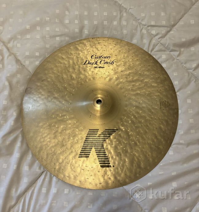 Барабанные тарелки Zildjian K custom dark — фото 4