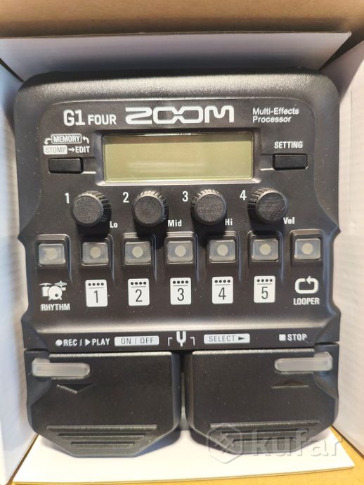 Zoom G1 Four процессор эффектов для электрогитары — фото 1