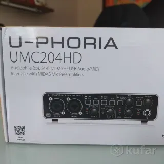 Звуковая карта BEHRINGER U-PHORIA UMC204HD
