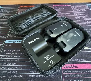 Nux c-5rc c 5rc гитарная радиосистема беспроводная