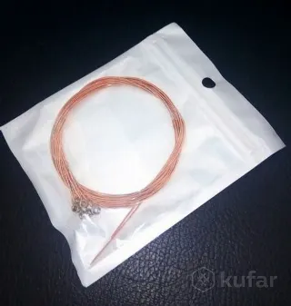 Струны для акустической гитары ( комплект, 6 шт.)